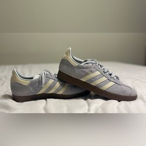 Light Blue Suede Adidas Gazelle 9.5 women’s